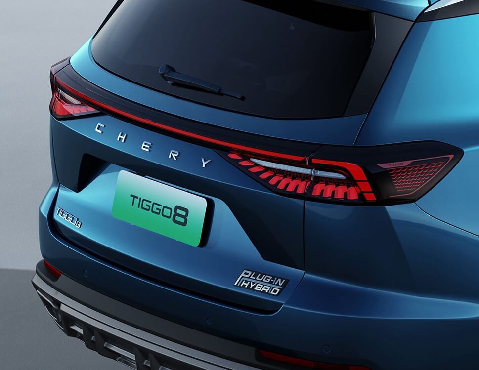 CHERY Tiggo 8 - Exteriér - Stylové zadní svítilny
